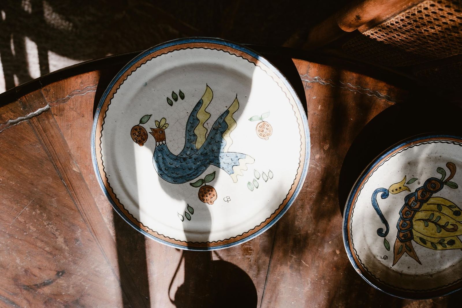 Selçuklu Sgraffito Tabak